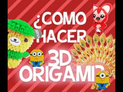 ¿Como hacer 3D ORIGAMI FACIL? (TUTORIAL en español) -Alex Avila