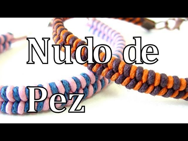 Manualidades DIY - Pulsera nudo de Pez