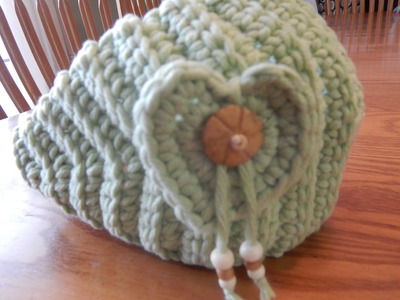 Banda con Corazón para Niña crochet