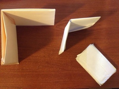 Como hacer carteras de papel. How to make a paper wallet [NO need for audio]