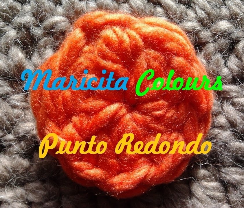 Crochet Básico (Lección 3) "Aro deslizado ó Anillo Mágico"  Magic Ring por Maricita Colours