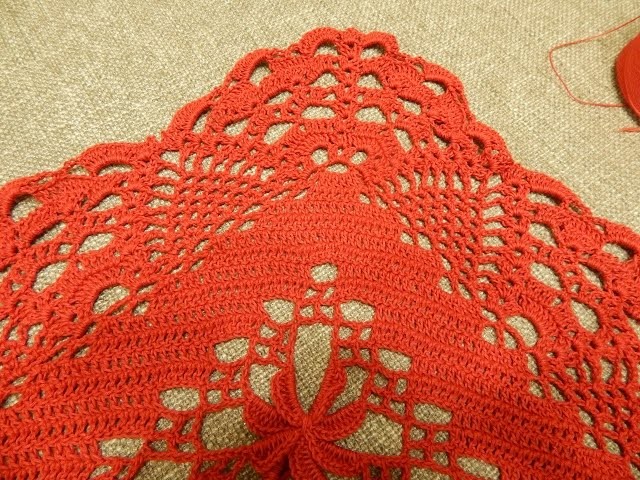 Orilla # 23 para  el Chal Crochet