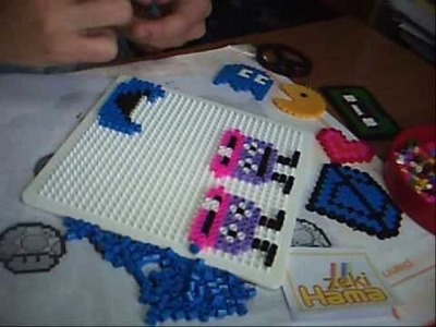 Hama beads creation - the cookie monster- ( zekiColour )