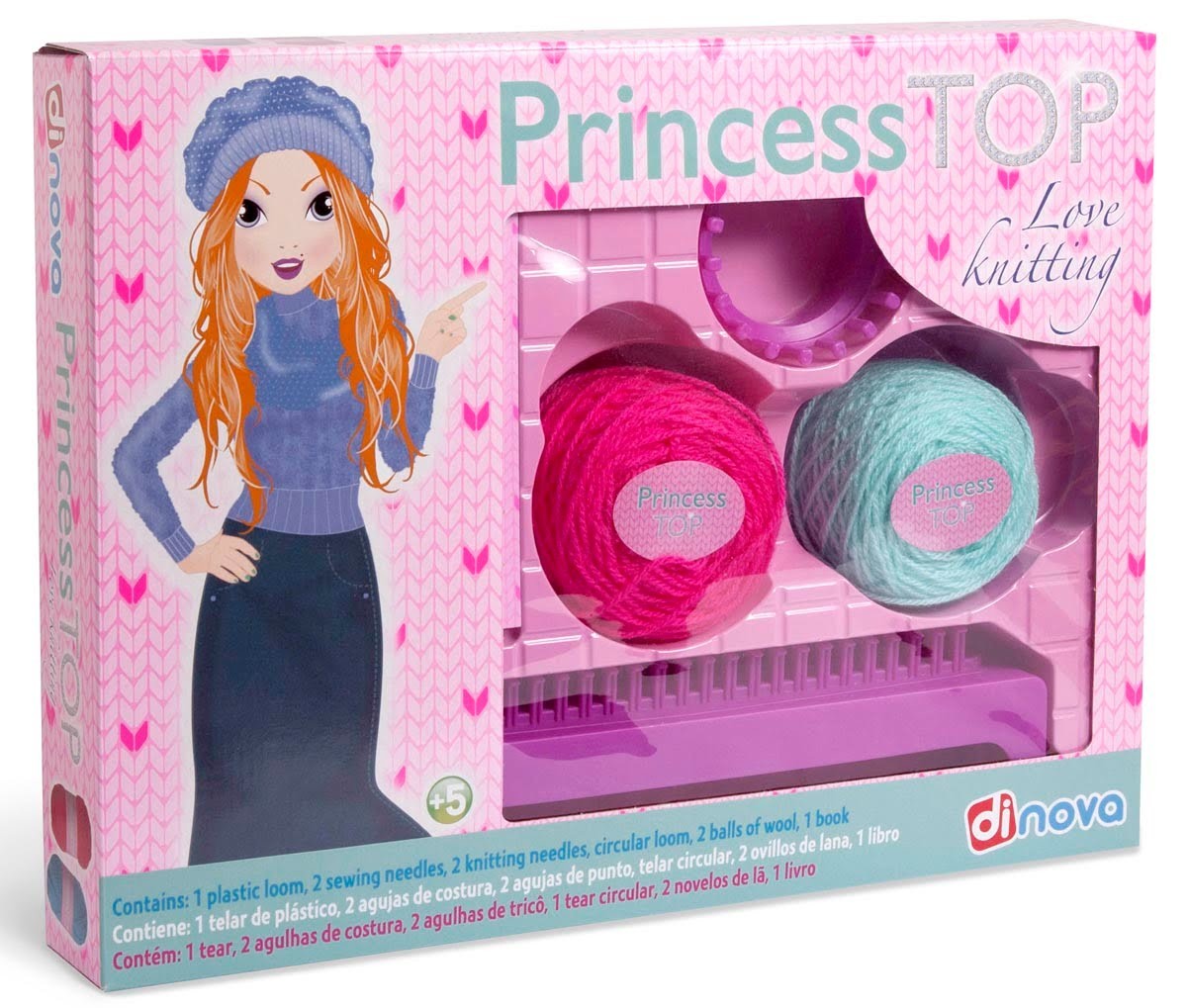 Tricotosa "Love Knitting Princess TOP"
