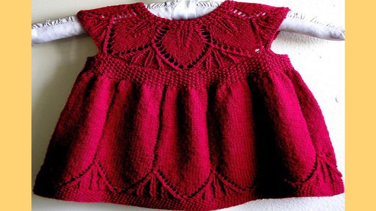 Vestido Para Niña Tejidos a Crochet
