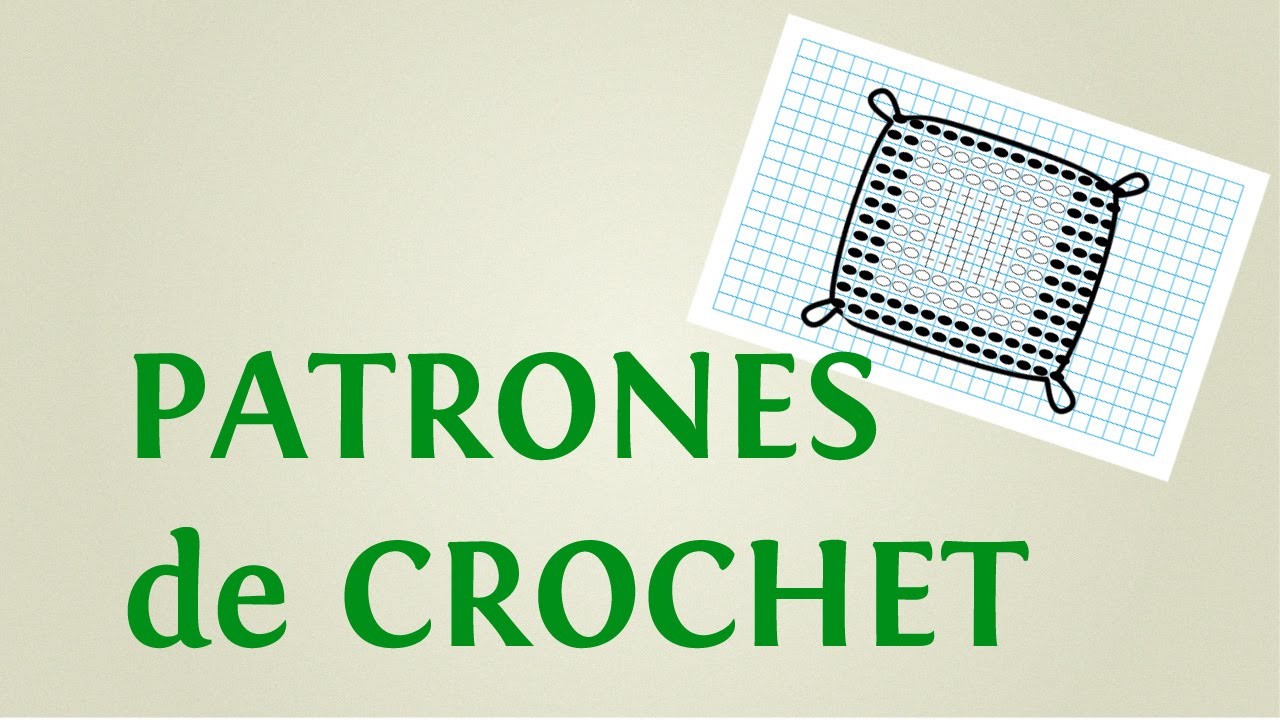 Cómo hacer patrones a crochet: gráficos de crochet para imprimir y compartir