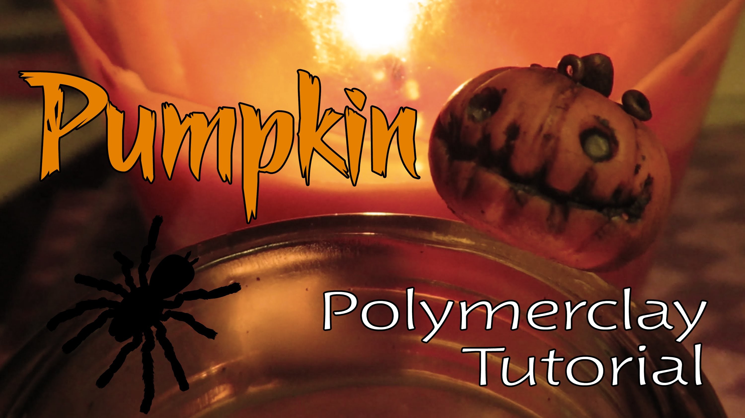 Pumpkin: Polymer clay tutorial (Stop Motion)