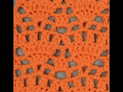 Crochet : Punto Abanico # 7