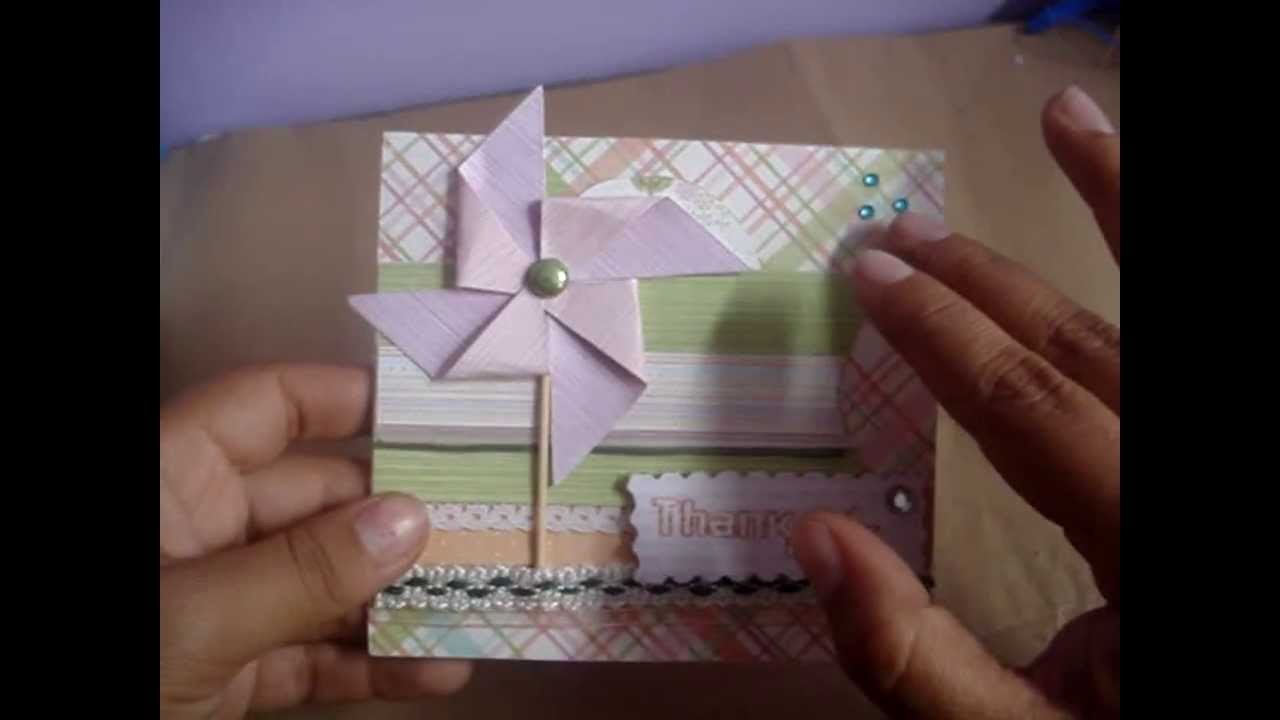 Idea de tarjeta + Proyecto mini album Scrapbook