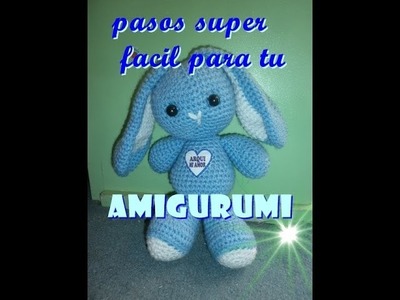 Paso basicos de amigurumi