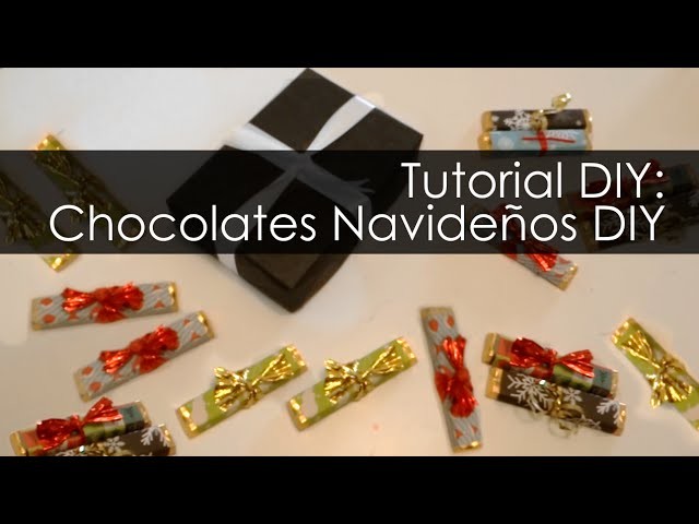 Chocolates Navideños DIY Tutorial Regalo Original