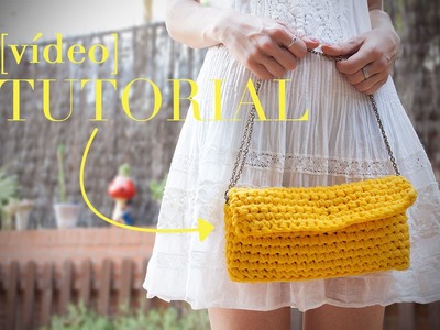 Cómo hacer un bolso fácil de ganchillo | How to make a crochet purse