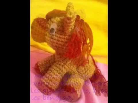Cómo tejer un pony amigurumi
