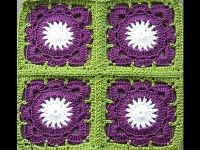 Crochet : Cuadrado # 9. Uniones
