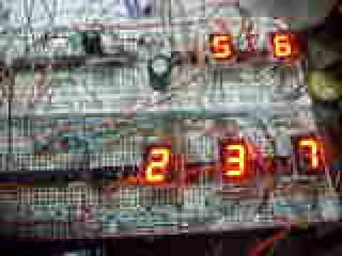 DIY Digital Clock Without Multiplexer NE-555 With Plans - Schematics