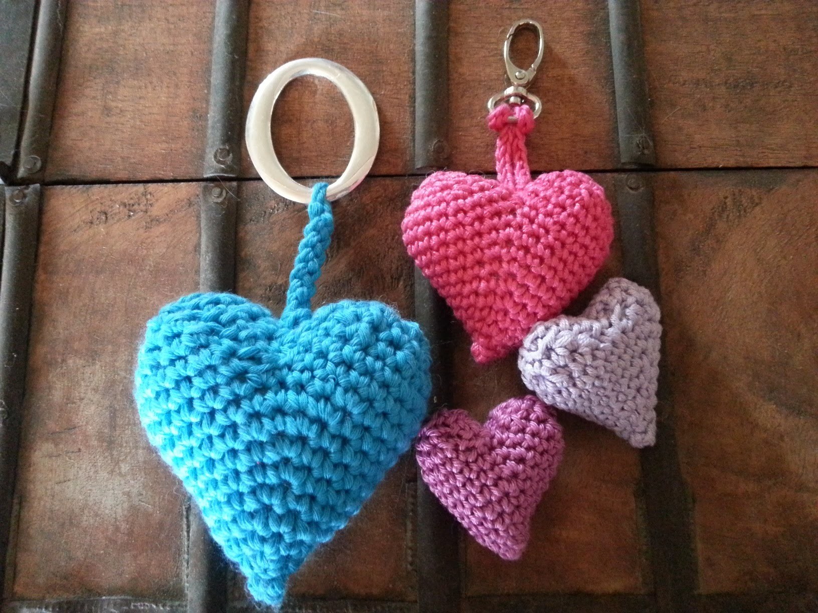 Tutorial corazon 3D crochet.ganchillo