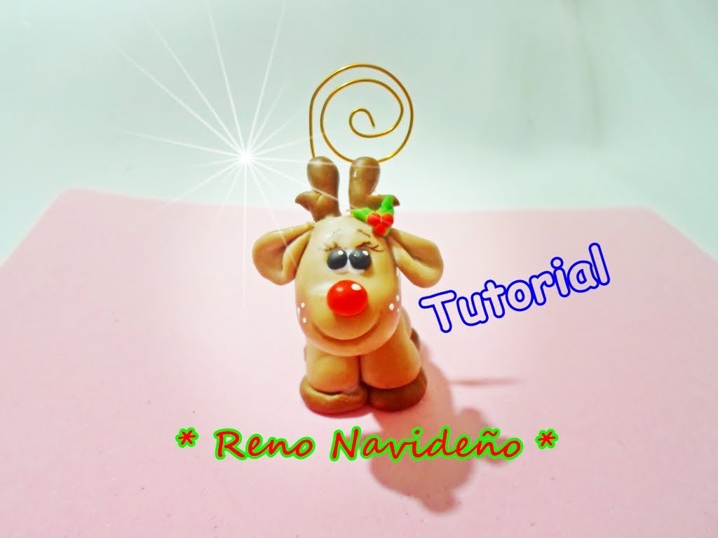 Tutorial Facil Reno navideño - DIY  Easy Rudolph reno