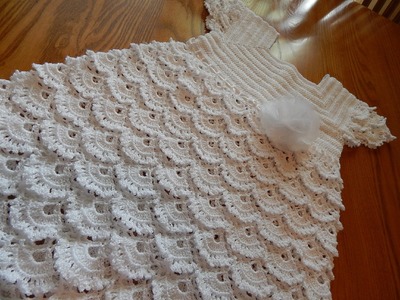 Vestido Blanco Crochet parte 3 de 3