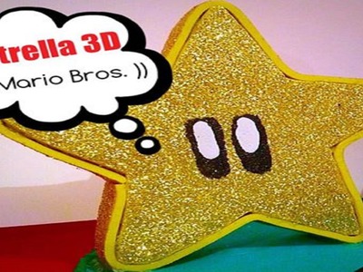 Estrella 3D (( Mario Bros. ))