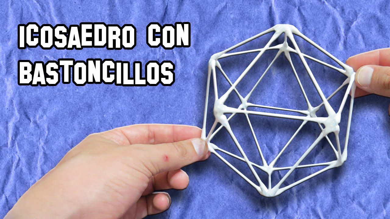 Icosaedro con Bastoncillos | Icosahedron with Sticks