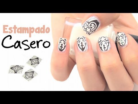 DIY: Diseño de uñas estampado casero