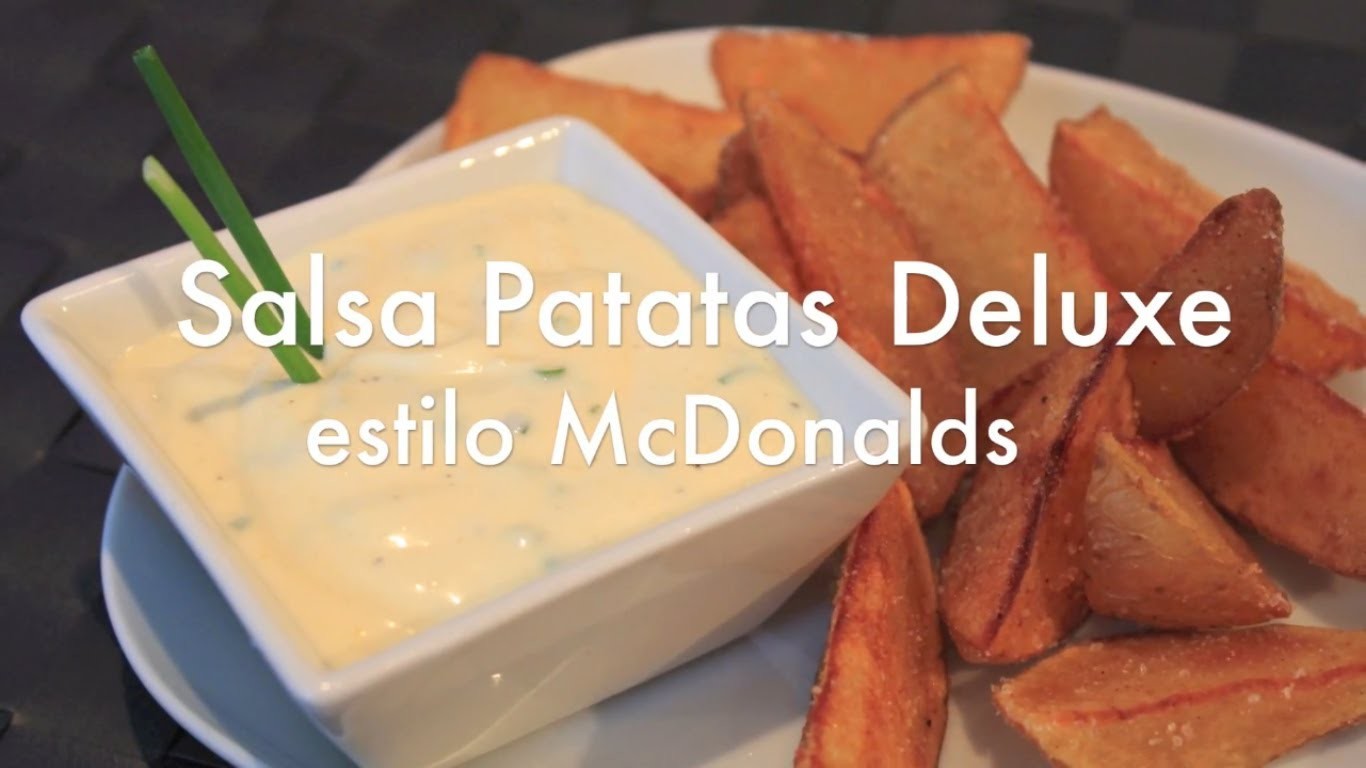 Salsa para patatas Deluxe estilo McDonalds - Recetas de Cocina