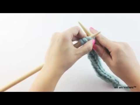 Aprende a tejer el iCord con dos agujas - Cómo tejer