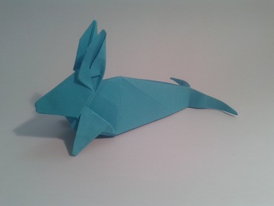 Como hacer un Foca-Conejo de origami