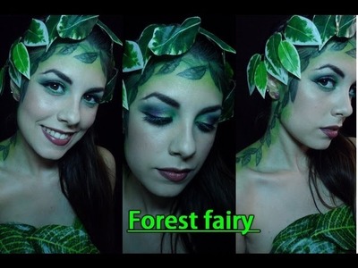 Disfraz de Hada del bosque!. Forest fairy makeup!