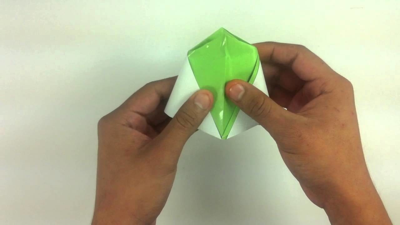 Sombrero de origami - Manualidades con papel