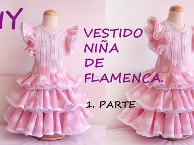 Vestido niña de flamenca: Como hacer un vestido flamenca de niña