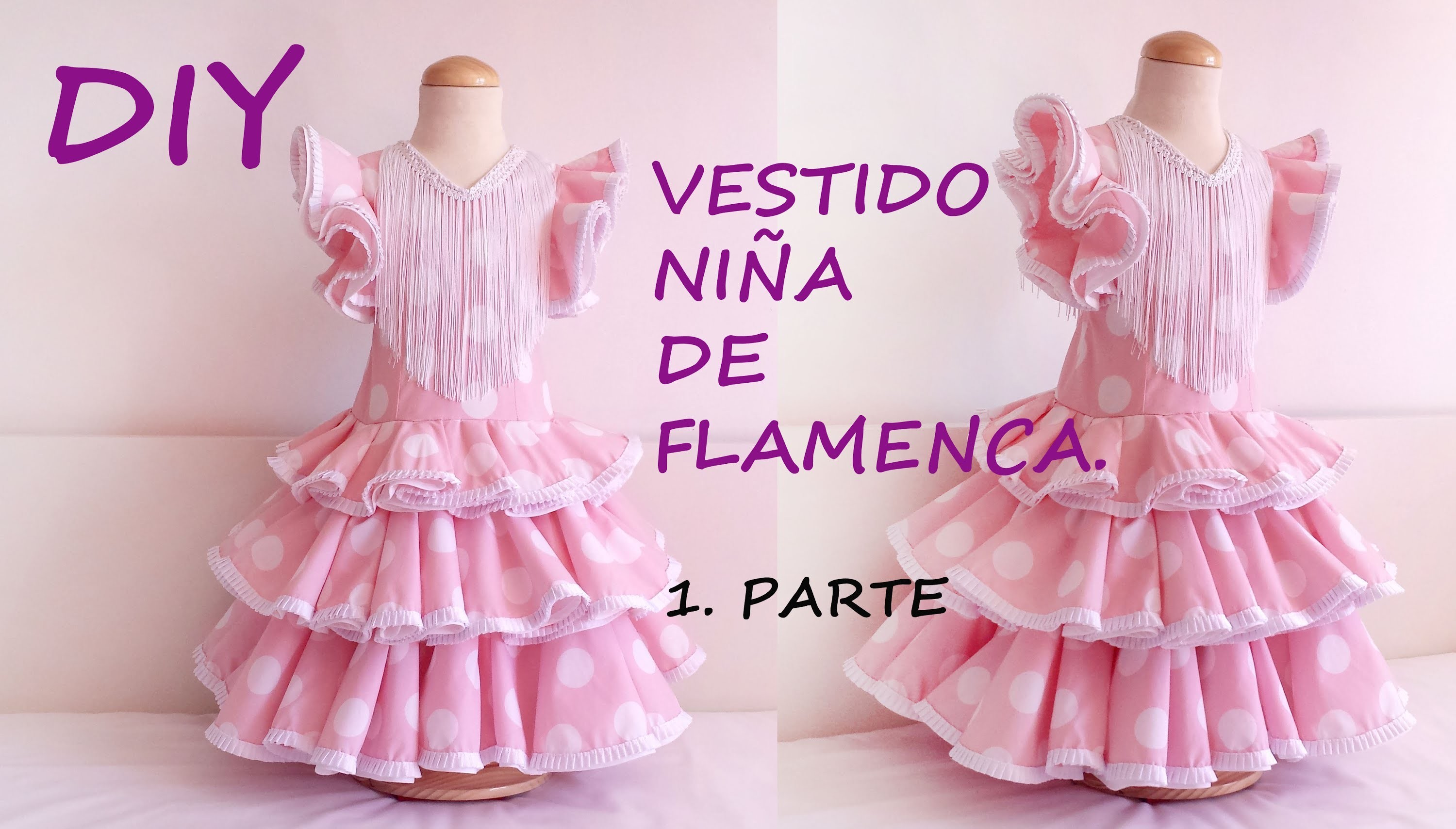 Vestido niña de flamenca: Como hacer un vestido flamenca de niña