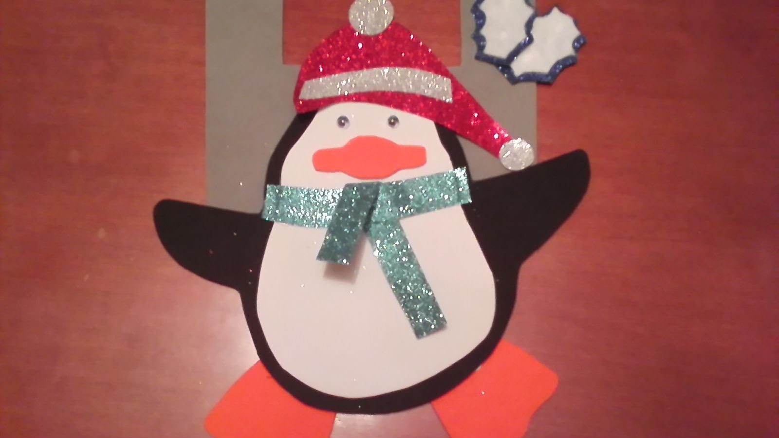 Pingüino de Navidad ❄ Adorno manualidad ❄ Navivlog 2014 ❄