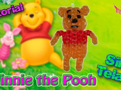 ♥ Tutorial: Winnie the Pooh de gomitas (sin telar) ♥