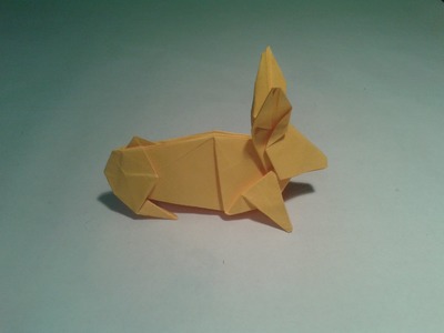 Como hacer un conejo de origami