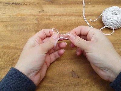 DIY: Cómo tejer un cordón con las manos
