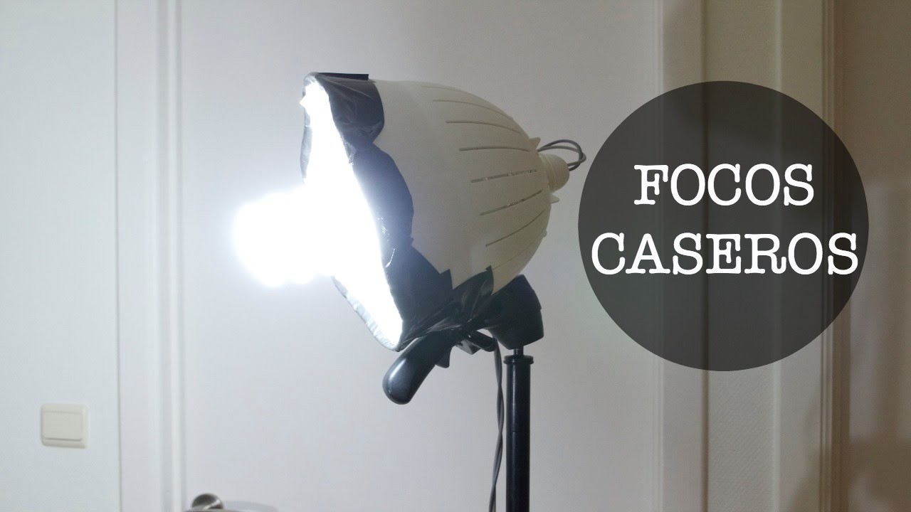 DIY- focos de iluminación para grabar por menos de 16€