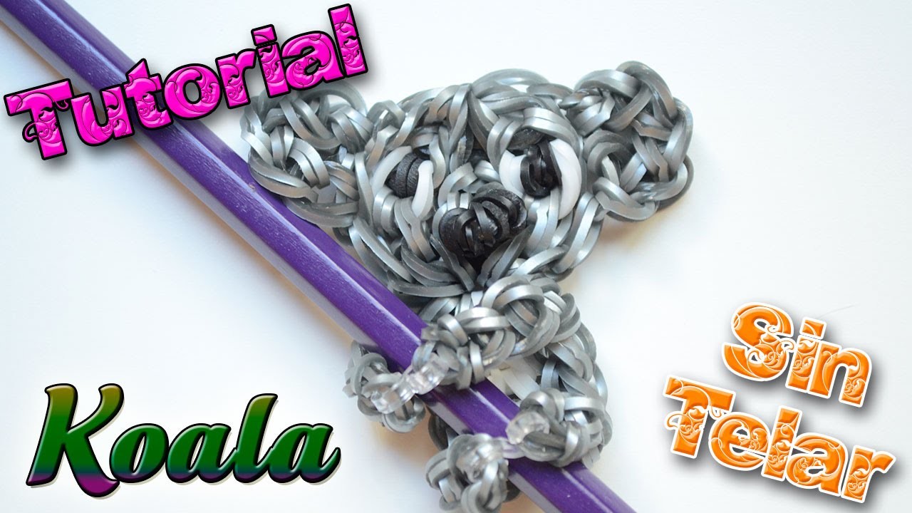 ♥ Tutorial: Koala de gomitas (sin telar) ♥