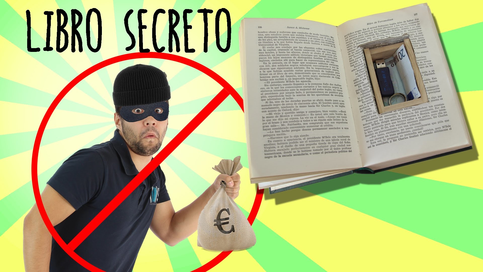 Cómo hacer un escondite secreto con un libro