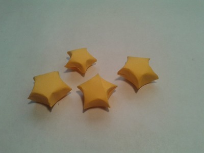 Como hacer una estrella de papel (origami lucky star)