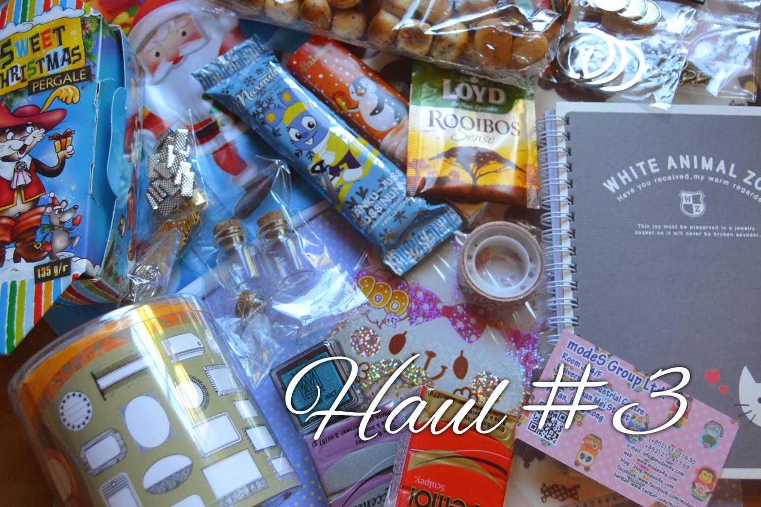 Haul #3: ¡Materiales, modes4u & regalo desde Lituania!