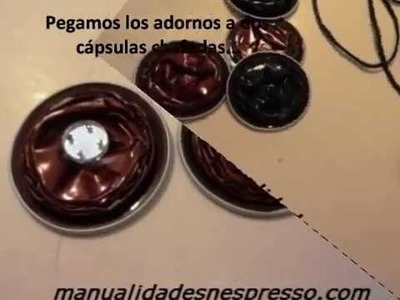 Collar reversible con cápsulas nespresso