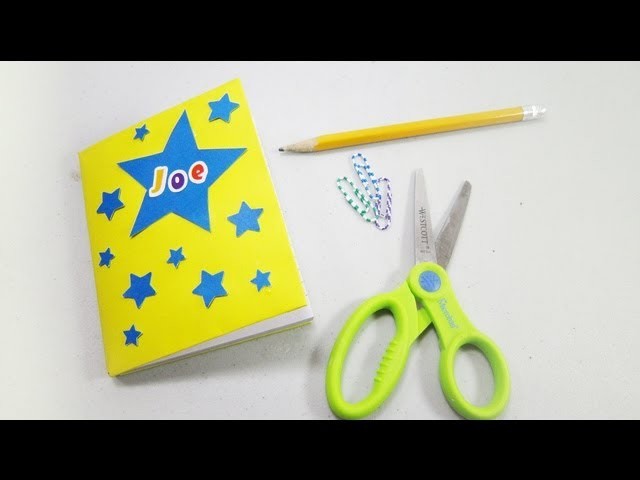 Episodio #571- Cómo decorar un cuaderno para niños con estrellitas