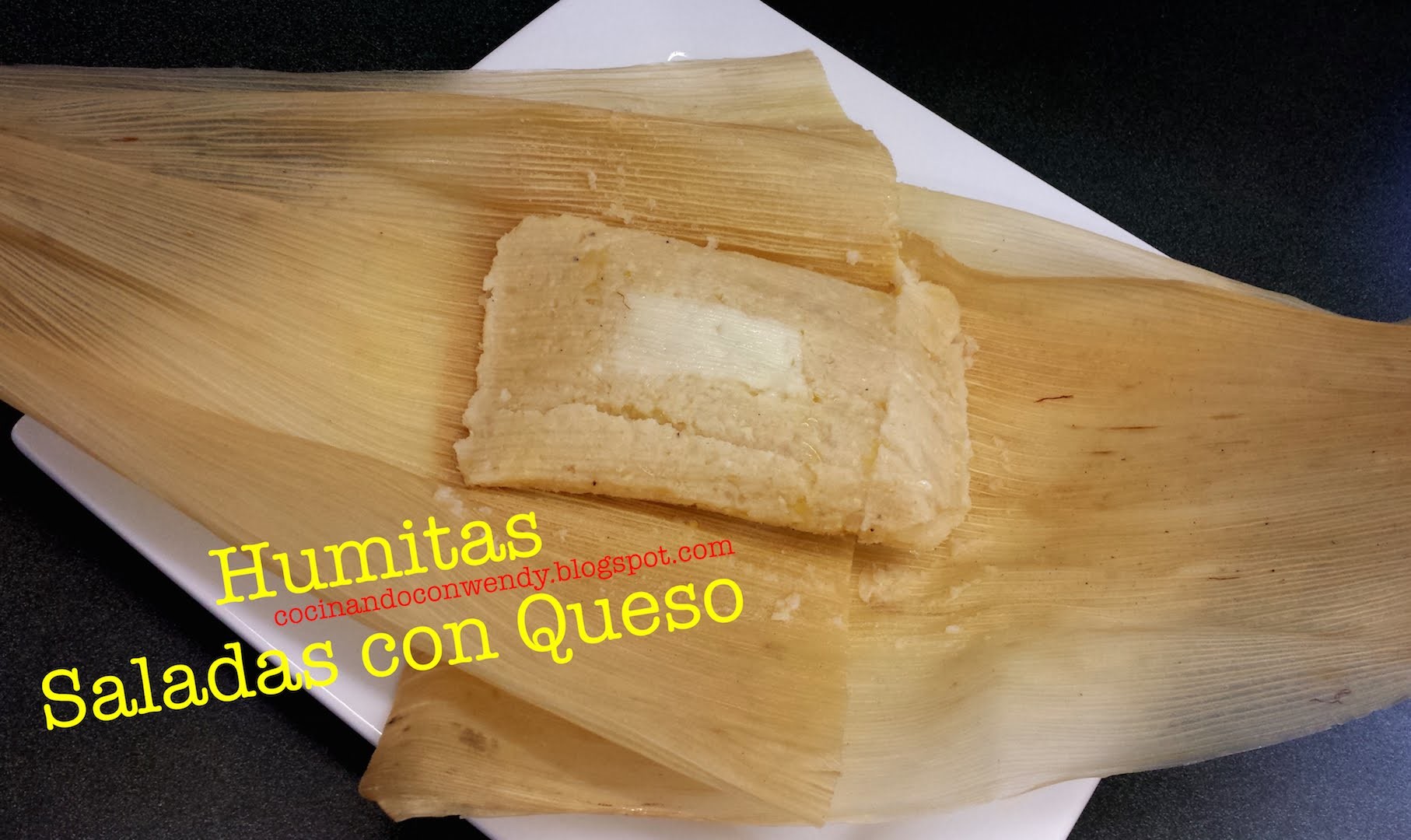 RECETA: HUMITAS SALADAS C. QUESO (fácil y delis de puro maíz!)