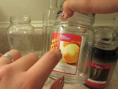 Cómo quitar la etiqueta de los frascos de vidrio y cómo limpiar la cera de las velas