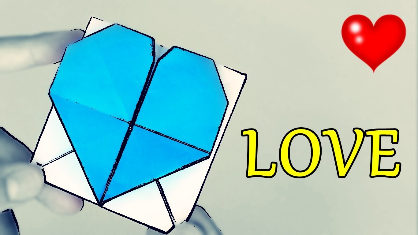 Corazón - Cajita Sorpresa | Origami