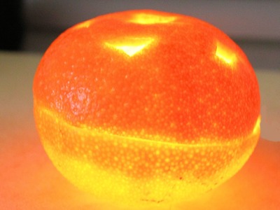 Reciclaje: Velas arómaticas de mandarina. diy: Orange candle