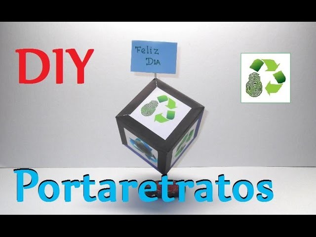 93. DIY MARCO PARA FOTOS (RECICLAJE DE CAJAS DE CEREALES)