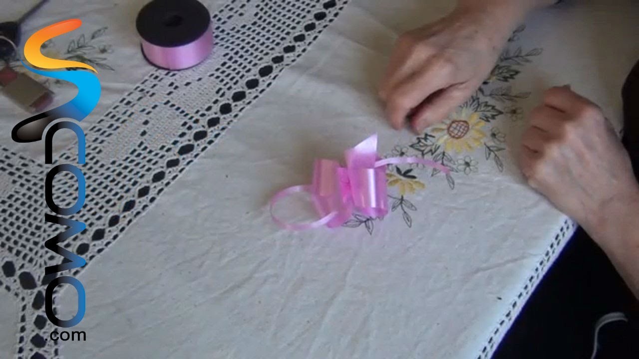 Cómo hacer un lazo de cinta