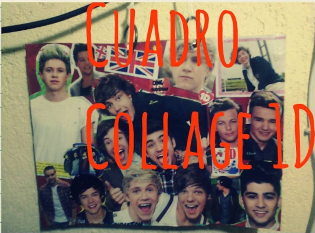 DIY - Cuadro Collage♥ para pared :3 Manualidades de One Direction